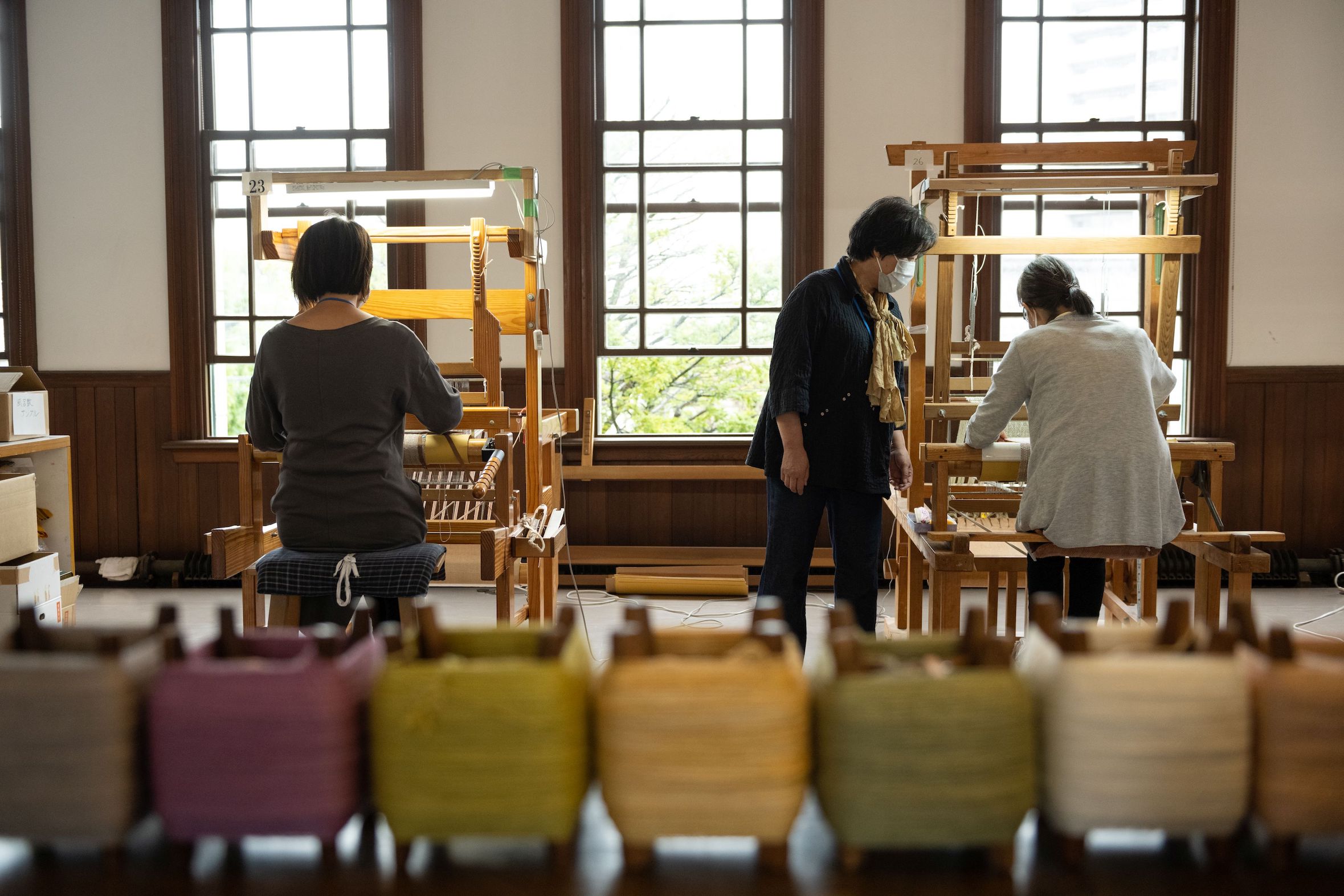 「岡谷シルク」機織り体験参加者募集！岡谷絹工房アトリエOPEN DAY開催